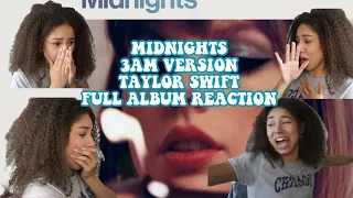 MIDNIGHTS BY TAYLOR SWIFT FULL ALBUM REACTION 3AM VERSION || I’m scared.