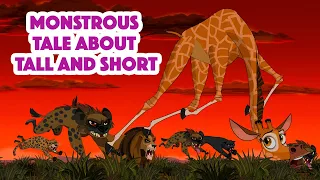 Masha and the Bear 👻 Masha's Spooky Stories 🦒 Monstrous Tale About Tall And Short 🏜️ (Episode 24)