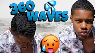 HOW TO GET WAVES WITH NAPPY HAIR