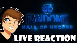 DC FanDome - Hall of Heroes Live Reaction #2! #ReactorFanDome