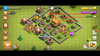 CLASH OF CLANS MOD ( UNLIMITED RESOURCES INCLUDING GEM)