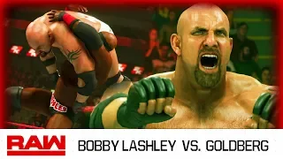 WWE 2K19 : Goldberg Vs Bobby Lashley RAW Match | WWE 2k19 Gameplay 60fps 1080p Full HD