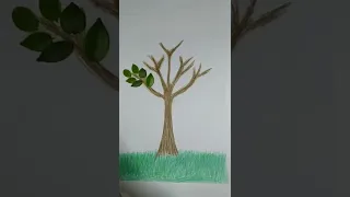 CRAFT Membuat Kerajinan Pohon dari Daun