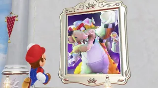 What Happens if Mario enters the Meowser Painting in Super Mario Odyssey? (HD)
