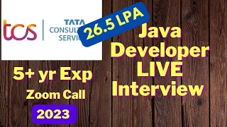 Java developer lead interview LIVE