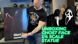 Unboxing the GHOST FACE 1/4 Scale Statue by PCS | SCREAM
