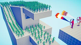 EPIC ZOMBIE ARMY vs 2x EVERY GOD - Totally Accurate Battle Simulator TABS