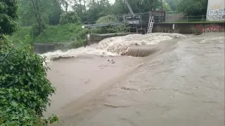 Hochwasser Fils Salach 2024 06 01