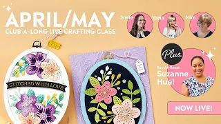 Club-a-Long Crafting Class | April & May Clubs | @ACreativeMuse
