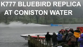 Bluebird K7 replica K777 at Coniston power boat Records Week 2011