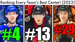 RANKING EVERY NHL TEAM'S BEST CENTER, WORST TO BEST! (2023 Top NHL Centers / Pettersson Rumors)