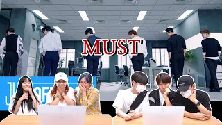 2PM '해야 해' 뮤비를 보는 남녀 댄서의 반응 차이 | 2PM ‘MUST' MV REACTION