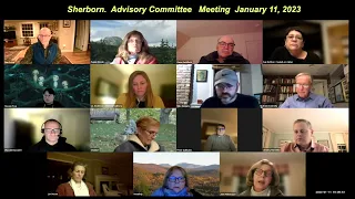 Sherborn Advisory Committee Meeting January 11, 2023