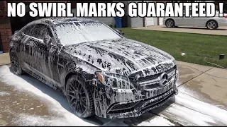 How To Properly Wash AND Dry Your Car WITHOUT Touching it! (No Swirl Marks)