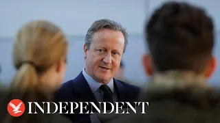 Watch Again: David Cameron speaks on foreign policy in Lords debate