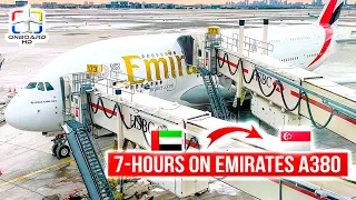 TRIP REPORT | Perfection on Emirates A380 | Dubai to Singapore | Emirates Airbus A380
