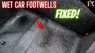 How To FIX Wet Car Footwells | Windshield Repair | Crack Repair | NO More Water Leaks on Any Car