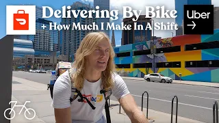 Delivering Uber Eats & DoorDash On My Bike Vs. A Car + How Much I Make In A Shift
