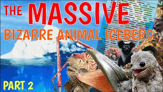 The Massive Bizarre Animal Iceberg Explained Part 2 (Tiers 3 & 4)