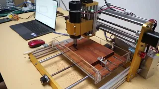 Test CNC 3018 Pro Plus 500W Spindle Engraver Kit Apply Nema17/23 Stepper Motor Aliexpress Review