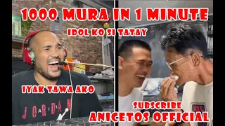 1000 MURA SA LOOB NG 1 MINUTO LAUGHTRIP SI TATAY :)