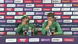 Mohammad Rizwan and Shaheen Afridi speak after Pakistan's history-making triumph