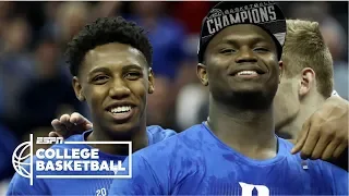 Zion Williamson, RJ Barrett lead Duke to ACC championship over FSU | College Basketball Highlights