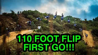 110 FOOT BACKFLIPS!!! DARKFEST 2024!!!