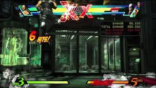 UMVC3 Chris Redfield Combo Video