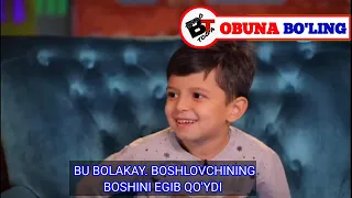 #Bola #tilidan #boshlovchini #yedirdi #бола #тилидан #бошловчи #йедирди