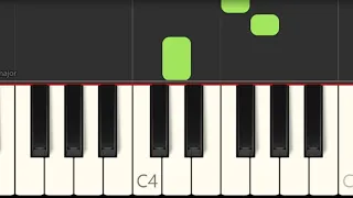 Lang zal ze leven Heel eenvoudig Piano tutorial (Synthesia)