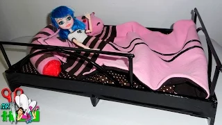 BED FOR DOLL / LADYBAG / Miraculous LadyBug // Muza Rukodeliya 🌺