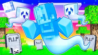 Trolling My Friend's As GHOST in Minecraft !!