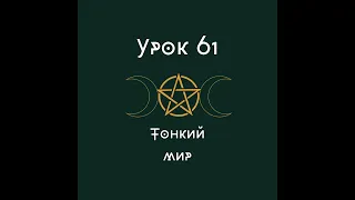 Урок 61. Тонкий мир| школа викка