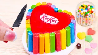 Best Of Miniature KitKat Chocolate Cake Decorating | Rainbow Chocolate Cake Recipe | 1000+Yummy Cake