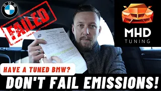 Have A Tuned BMW? Do This Before Emissions Test!!! Tuned BMW Won't Pass Emissions.