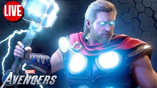 Marvel's Avengers - Jogando a BETA AO VIVO