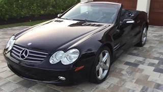 2004 Mercedes Benz SL500 Roadster Review and Test Drive by Bill Auto Europa Naples