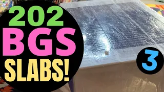 VID 3 OF 1,000+ BECKETT SLABS RETURN OPENING! 202 BGS GRADED POKEMON CARDS! COLLECTING & INVESTING