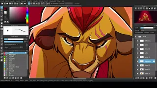 TLG: Kion - Pretty Sure I'm Worthless if I Can't be of Service (Speedpaint)