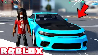 NEW HELLCAT CHARGER HIGHWAY RACING IN DRIVING EMPIRE!! (ROBLOX)