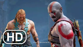 GOD OF WAR Young Beardless Kratos Vs Magni & Modi Boss Fight Gameplay 4K ULTRA HD