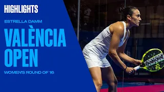 Highlights 🚺 Round of 16 (2) | Estrella Damm  València Open 2022