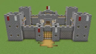 Minecraft - How to build a large castle