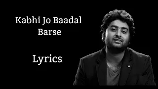Kabhi Jo Badal Barse - Full Song With Lyrics - Jackpot - Arijit Singh Sachiin J Joshua, Sunny Leone