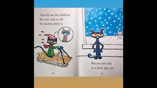 PETE THE CAT SNOW DAZE by: James Dean Read Aloud with Victoria