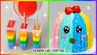 😱 SCARY KIDNAPPED STORYTIME 🌈 Fun and Creative Rainbow Cake Decorating Tutorials