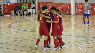 Resum Catalunya infantil masculí - Illes Balears Campionat d'Espanya de Futbol Sala