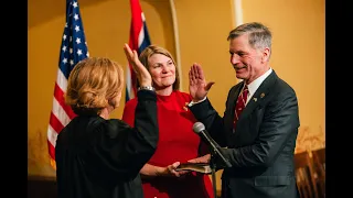 Wyoming Governor Mark Gordon Inauguration 2023