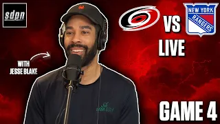 Stanley Cup Playoffs - New York Rangers @Carolina Hurricanes Game 4 LIVE w/ Jesse Blake